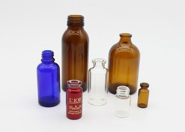 1ml-100ml薬剤のガラス ガラスびんの化粧品のガラス ビン