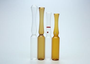 2mlは明確なガラス製アンプルおよび証明される注入の薬ISOのためのこはく色色を空けます