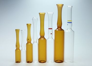 薬剤のガラス製アンプルは、透明な/ブラウン色アンプルの容器タイプします