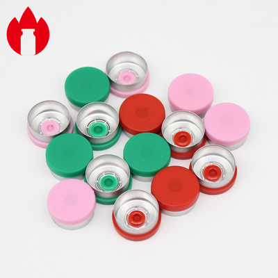 13mm 平面 色とりどりの薬剤 使い捨て アルミ プラスチック カバー キャップ