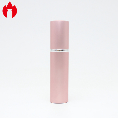 10mlピンクねじ上のガラスびんの化粧品の香水のサンプルびん