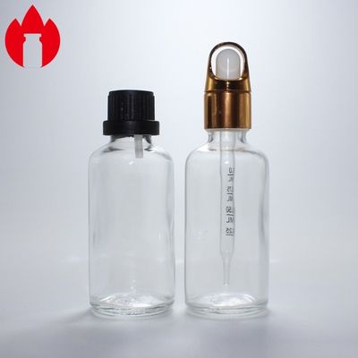 50ml 透明 アンバー 青 緑 エッセンシャルオイル 化粧品 ガラスボトル バイアル