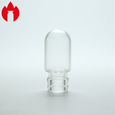 1ml Borosilicate Glass Vial Clear Round Bottom for Medicine