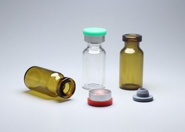 透明でアンバー色 3ml メディシネーション クリップ トップ ガラスチューブ 注射用 薬剤 錠剤
