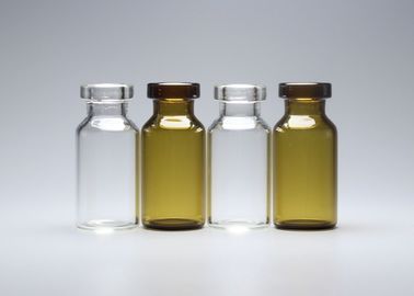 透明でアンバー色 3ml メディシネーション クリップ トップ ガラスチューブ 注射用 薬剤 錠剤
