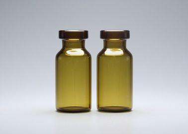 透明でアンバー色 3ml メディシネーション クリップ トップ ガラスチューブ 注射用 薬剤 錠剤