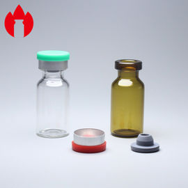 透明でアンバー色 3ml メディシネーション クリップ トップ ガラスチューブ 注射用 薬剤 錠剤