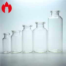 ホウケイ酸ガラスの管のガラスびん2ml 6ml 10ml 20ml容量の透明な色