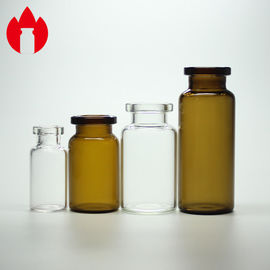 2ml-30ml クリアアまたはアンバー製薬用 注射用グラス用錠剤