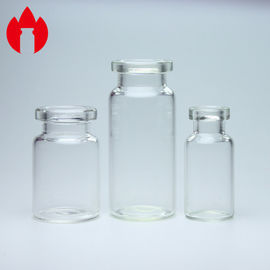 GMPの標準的な薬効がある注入のひだの上のガラス管のガラスびん2ml 5ml 10ml