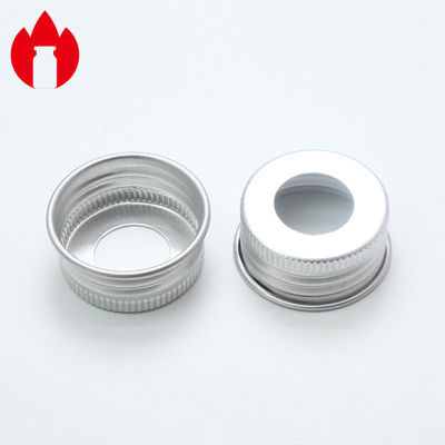 円形の定形アルミニウムねじ帽子18mm 24mm多数色との28mm